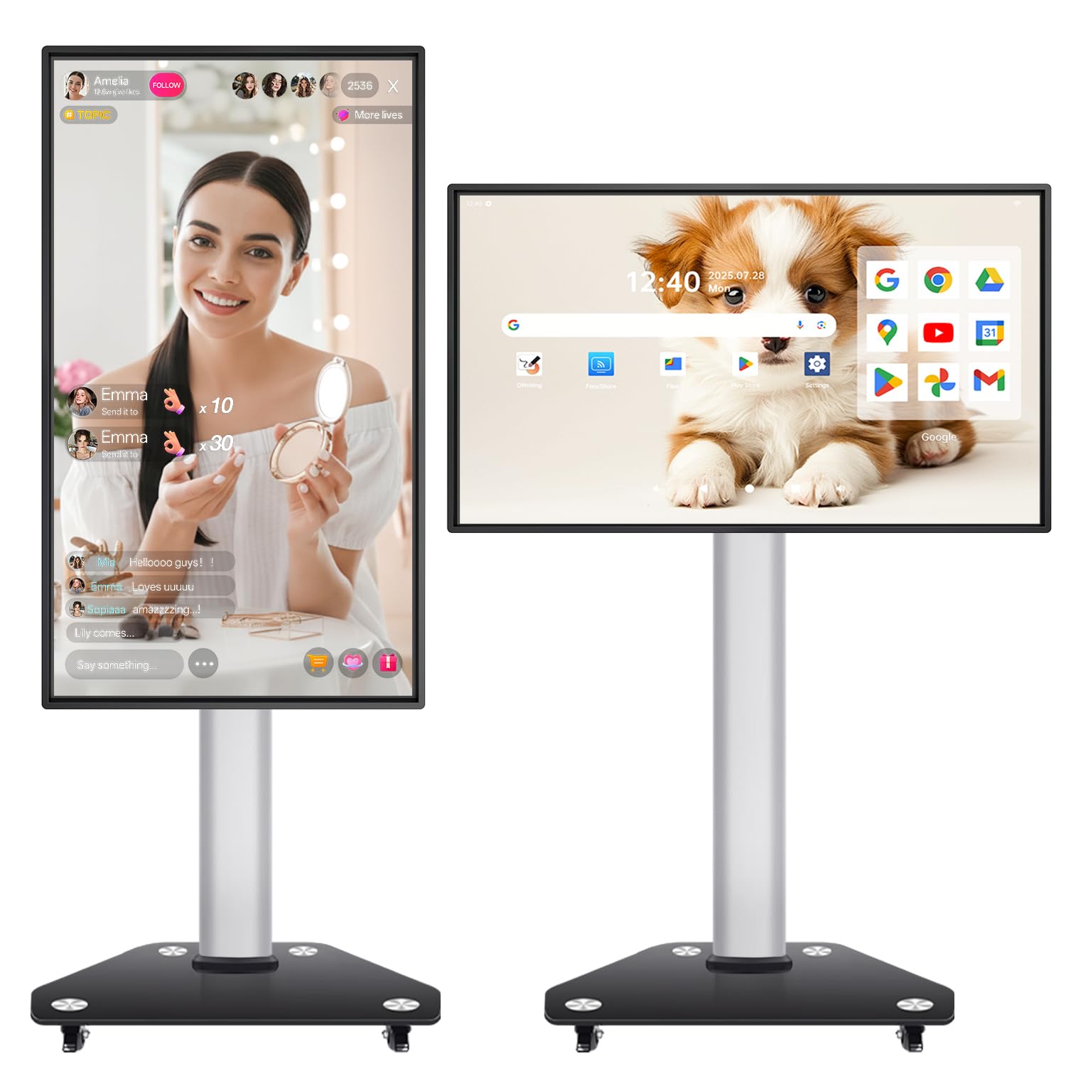 Amazon | JAV 電子黒板 電子ホワイトボード 49型 Android 14搭載